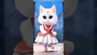 lovely cat dance #cat #cute #0107