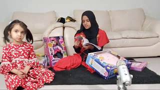 #LiVEwithMaryam and Fatima: Opening of Box of Exciting Toys