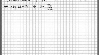 Proof and Problem Solving - Functions Example 06