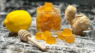 Ces petits gummies seront vos meilleurs alliés pendant le froid 🤧 Remède 100% naturel 🍯