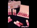 10pcs cartoon moisturizing mirror lip glaze set waterproof long lasting moisturizing liquid lipstick