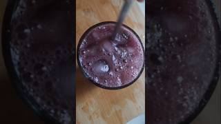 Easy and fast recipe of black grapes Mojito😋♥️ #shorts #viral #trending