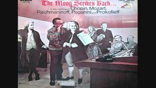 Hans Wurman - The Moog Strikes Bach [Original German Stereo LP] (1969)