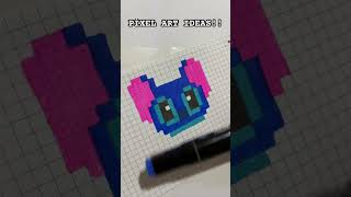 SİZCE NE ÇİZİYORUM ?? #pixelart #pixel #pixelartideas #stitch