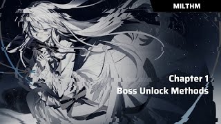 【Milthm / Guide】 How To Unlock All Chapter 1 Bosses