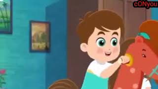 लकड़ी की काठी /Lakdi ki kathi £ Popular Hindi Children Songs | Animated Songs by JingleToons#cONyou