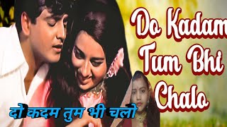 Do Kadam Tum Bhi Chalo | Ek Hasina Do DiwaneEk Hasina Do Diwane (1992) | Jeetendra | Babita