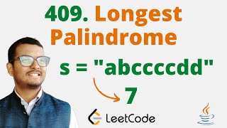409. Longest Palindrome || Java || Leetcode || Hindi