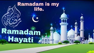 Ramadan is my life. Amazing Nasheed HD. by Ahmed Dassan ft,,, Amal Qatami. New Ramadam Nasheed 2021.