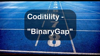 Codility - BinaryGap - How to solve it?