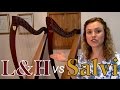 L&H vs Salvi LEVER HARP comparison