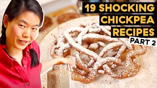 I Tried 19 Shocking Canned Chickpea Recipes | PART TWO: Breakfast + Dessert