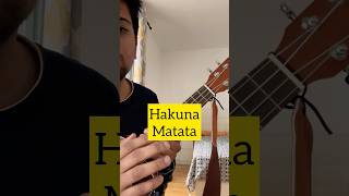 Hakuna Matata - The Lion King | Easy Ukulele