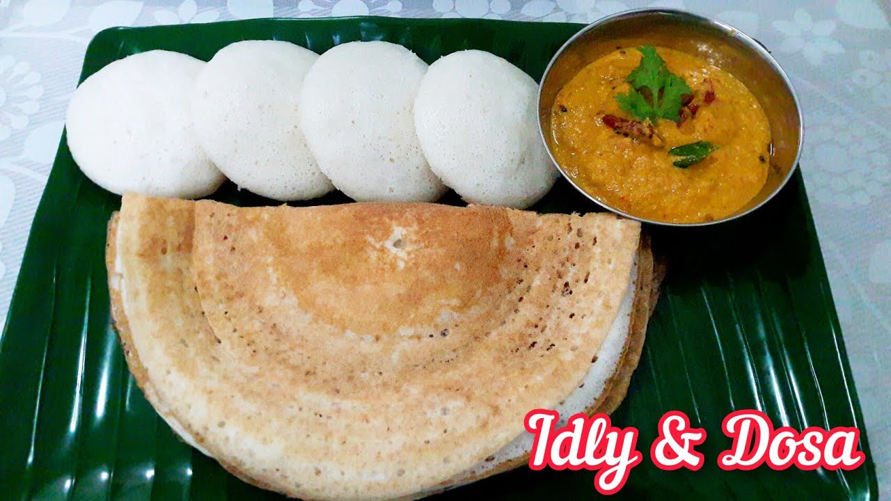 Idly Dosa 2 In 1 Batter Without Yeast | Idli Dan Thosai Resepi | How To ...