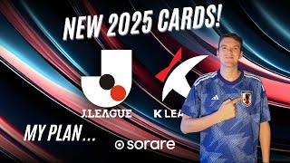 I bought NEW 2025 J League cards on Sorare!