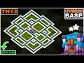 NEW BEST! Town Hall 13 (TH13) Hybrid Base 2023 with Defense Replay - Clash of Clan