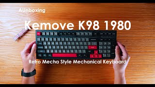 Kemove K98 1980 | Gold Flea Switch | ASMR @kemovekeyboard