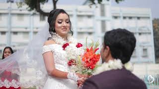 Bangladeshi Christian Wedding Video 2021- Hillol \u0026 Riya || খ্রীষ্টিয়ান বিয়ে || Dhaka BD