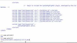 Python [urllib] 01 URL Open