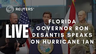 LIVE: Florida Governor Ron DeSantis gives update on Hurricane Ian