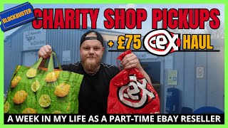 BLOCKBUSTER Charity Shop Finds, £75 CEX Video Game Haul + Weekly eBay Sales