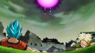 Goku, Vegeta vs Trunks were almost easily killed by Black Goku