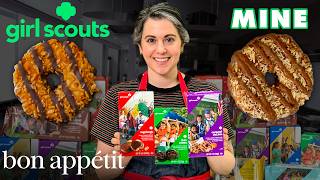 Pastry Chef Attempts to Make Gourmet Girl Scout Cookies | Gourmet Makes | Bon Appétit