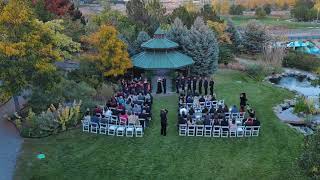 Butterfly Pavilion Fall Garden Wedding