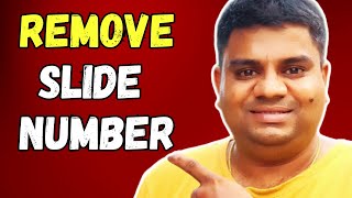 How to Remove Slide Number from Powerpoint (PPT)
