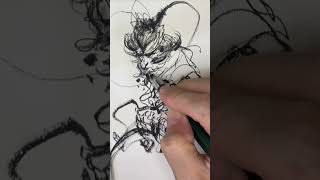 Black Myth Wukong Inspired Art Calligraphy Pen \u0026 Charcoal Portrait Sketching for Fun