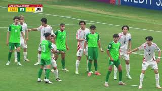 【U20亞洲盃-精華片段🌏🏆 】2025-02-17 敘利亞U20🇸🇾 2:2 日本U20🇯🇵