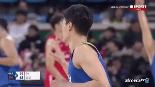 20180124 vs 서울 SK 장민국 하이라이트