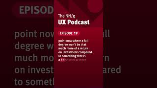 "How to start a UX career" - explained by Sarah Doody on the NN/g UX podcast. #ux