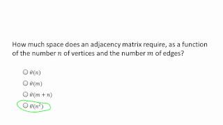 Design \u0026 Analysis of Algorithms: 9.2 Graph Representations