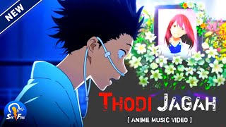 Thodi Jagah song - (ANIME VERSION) | AMV | A Beautiful Love Story