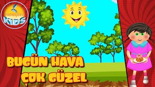 Bugün Hava Çok Güzel 🌤️| Çocuk Şarkıları | Bebek Şarkıları | Honeybee Kids