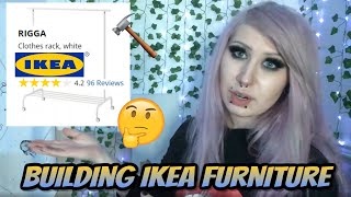 Building The RIGGA IKEA Clothing Rack🔨