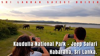 Kaudulla National Park - Jeep Safari, Habarana, Sri Lanka.