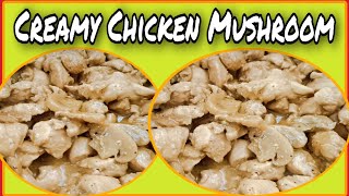 Creamy Chicken Mushroom #shorts