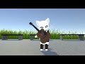 【vrchat】草むらと道路が生い茂る綺麗系worldでギター弾き語り系vtuberが歌う：忍たま乱太郎　勇気１００％