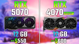 RTX 5070 vs RTX 4070 SUPER | Test in 7 Games