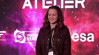 Space Stage: Monika Aija Vainiņa, Team Crispy, Hackathon ActinSpace World Finalists