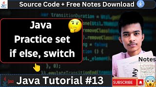 Java Tutorial: Practice Questions On Conditionals & Switch Case (Hindi) | code With HritikRoshan |