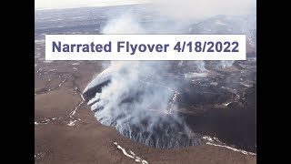 Narrated Flyover Aerial Video of the 4,048 acre Kwethluk Fire (#012) by DOF Specialist Matt Snyder