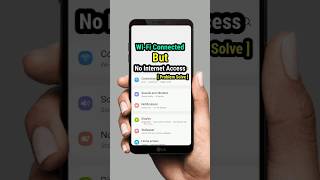 Fix Wifi Connected But No Internet Problem In 30 Sec Wifi Problem Solution Tech Zone Shorts