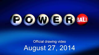 Powerball drawing for August 27, 2014