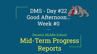 DMS - Mid-Term Progress Report