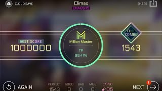 Cytus II x Chunithm: Climax (Chaos 15) Million Master TP 99.41% - Playing at CoFi ss8