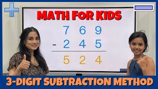 Alternative Method To 3-Digit Subtraction (Addition Method)