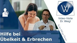 Mir ist schlecht: Was tun bei Übelkeit & Erbrechen? Brechzentrum | Tipps | Erste Hilfe